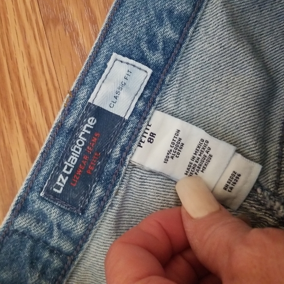 Vintage 1980s liz claiborne high rise Jean's 8reg - Picture 3 of 6